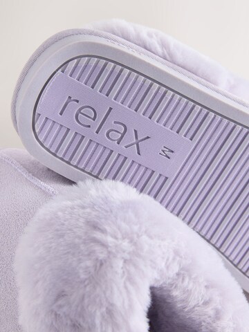 Pantoufle Next en violet