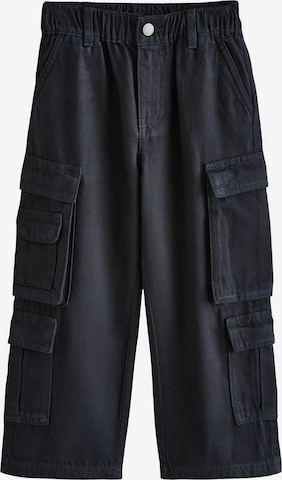 juoda Next Plačios klešnės Kelnės: priekis