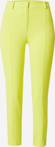 Coupe slim Pantalon PATRIZIA PEPE en jaune : devant