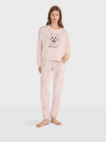 Gisela Pyjamas 'Jerry' i pink: forside