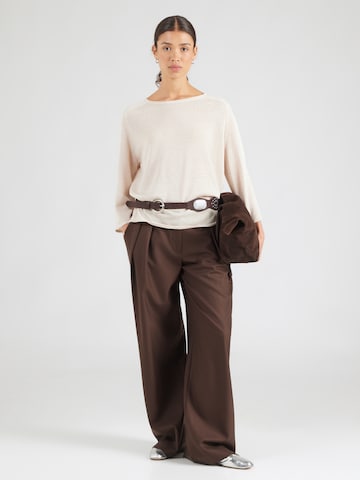COMMA Sweter w kolorze beżowy