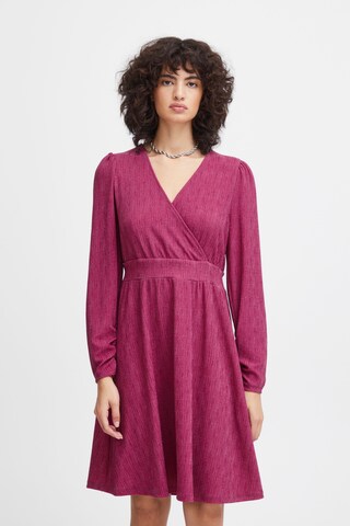 ICHI - Vestido 'Nelly' en rosa: frente