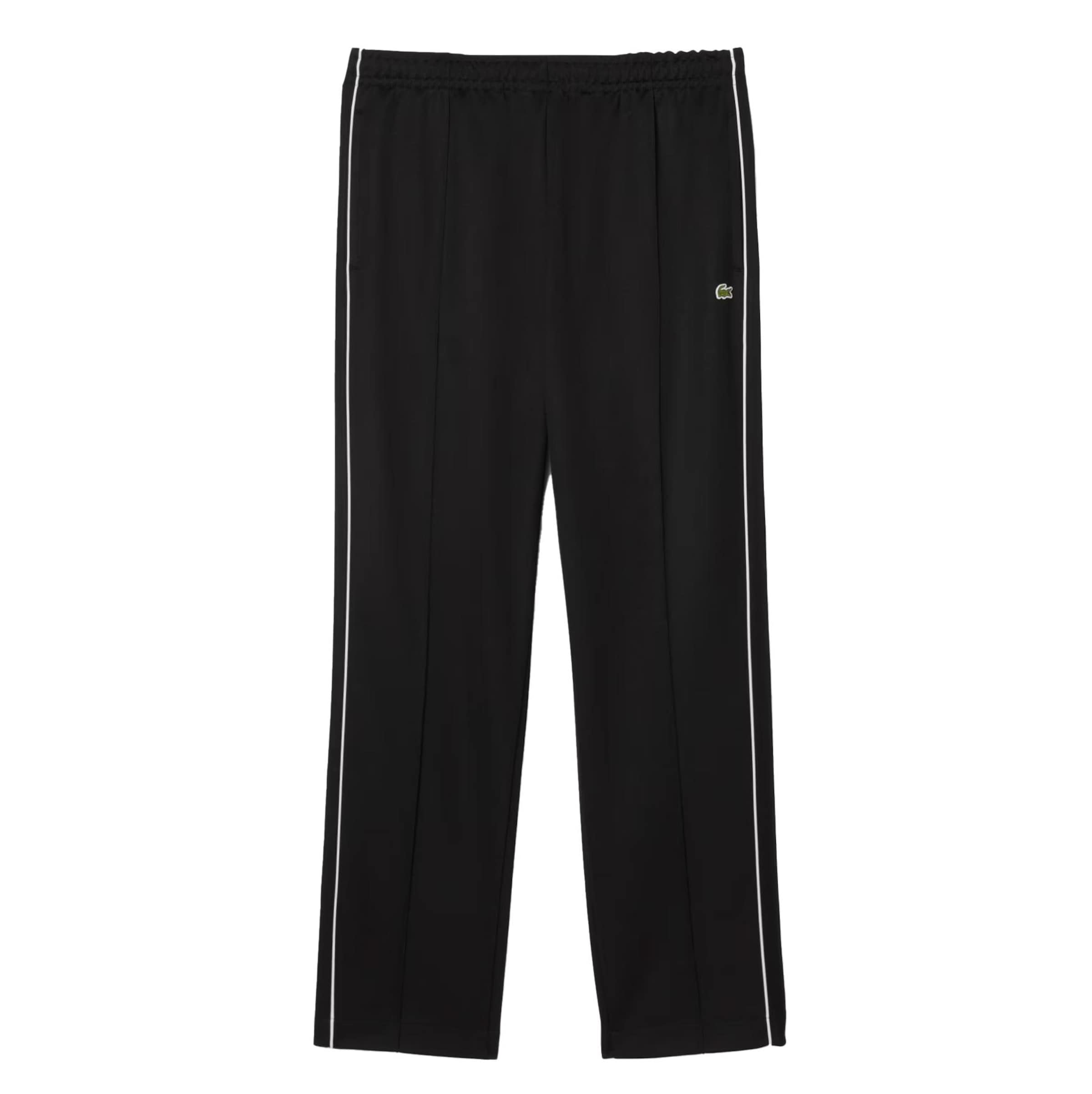 LACOSTE Regular Athletic Pants 'Paris' in Black: front