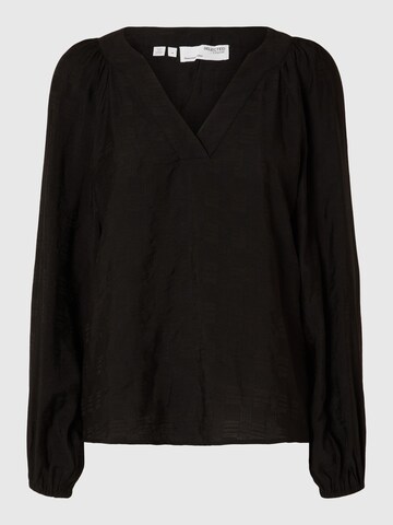 SELECTED FEMME Blouse in Zwart: voorkant