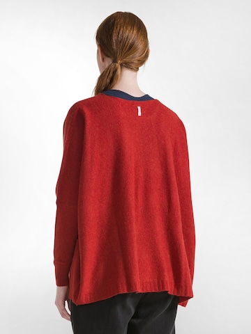 Pullover extra large di DEHA in arancione