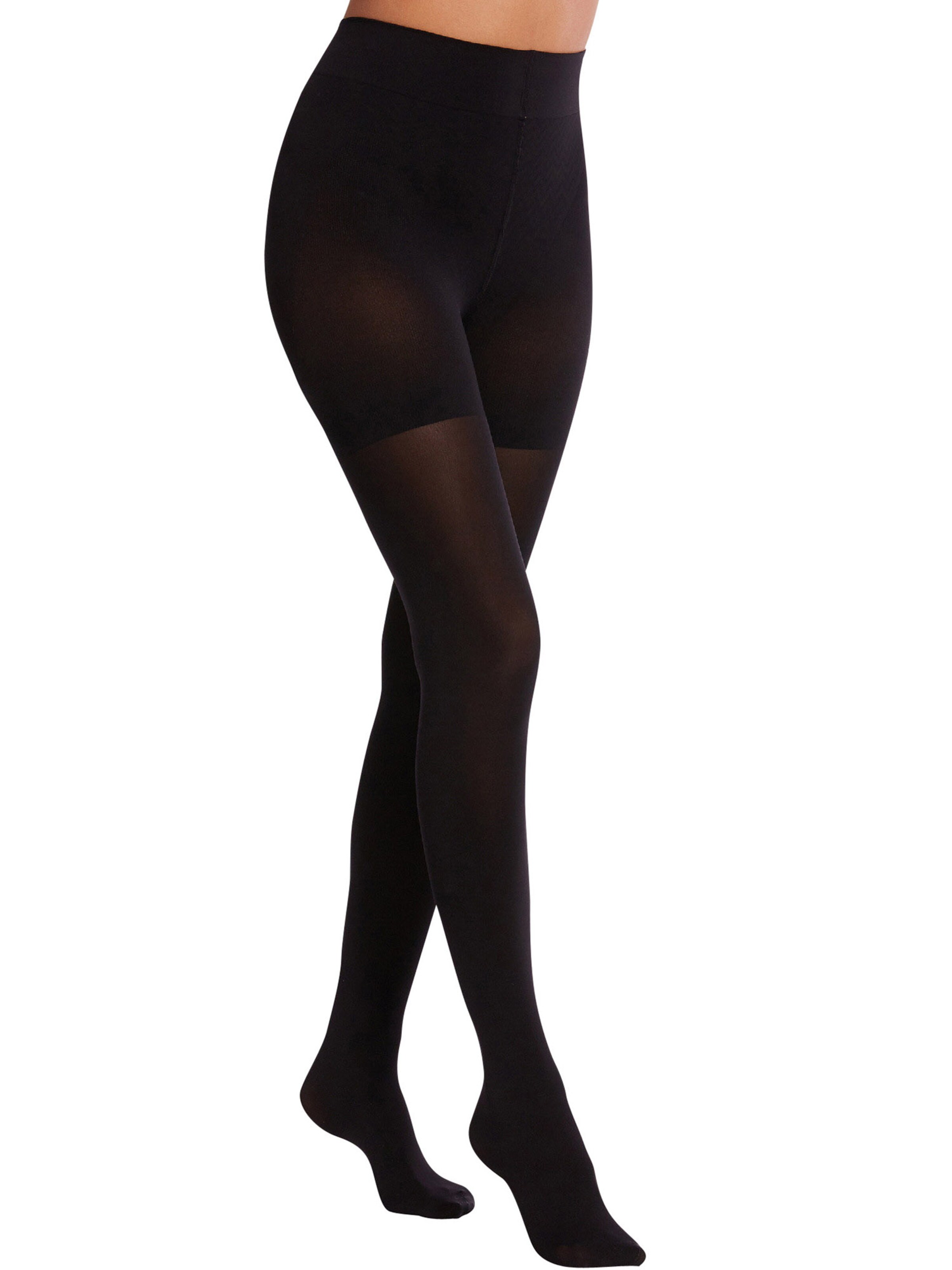 Wolford Feinstrumpfhose 'Tummy' in Schwarz: Vorderseite