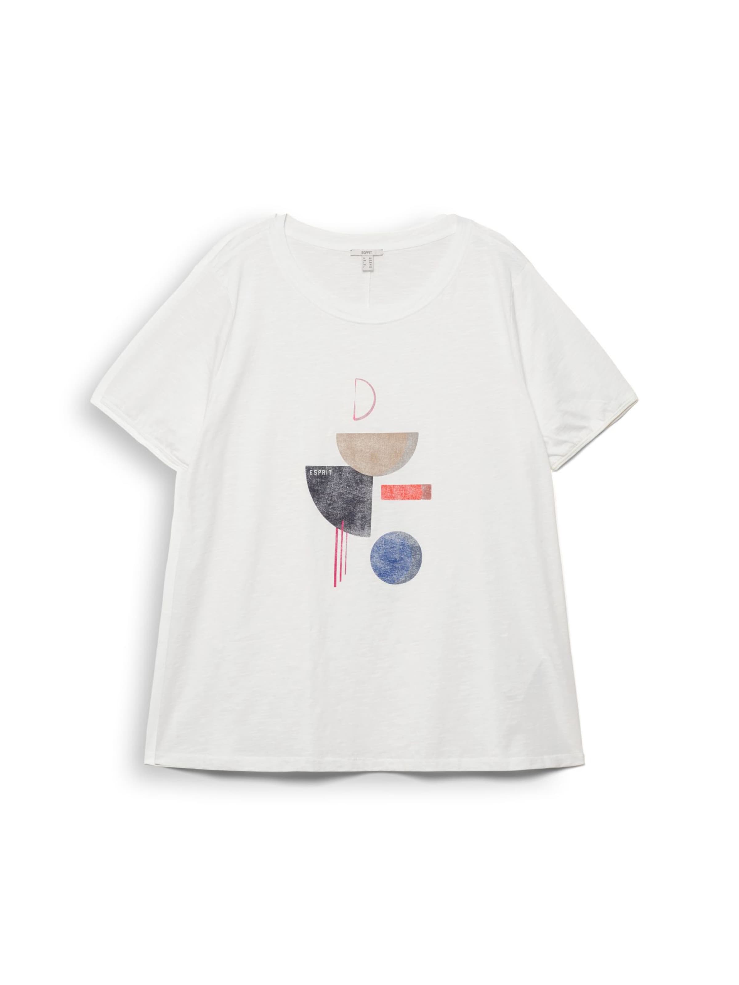 Frauen Shirts & Tops Esprit Curves T-Shirt (OCS) in Offwhite - RE87332 Frauen Shirts & Tops Esprit Curves T-Shirt (OCS) in Offwhite - RE87332