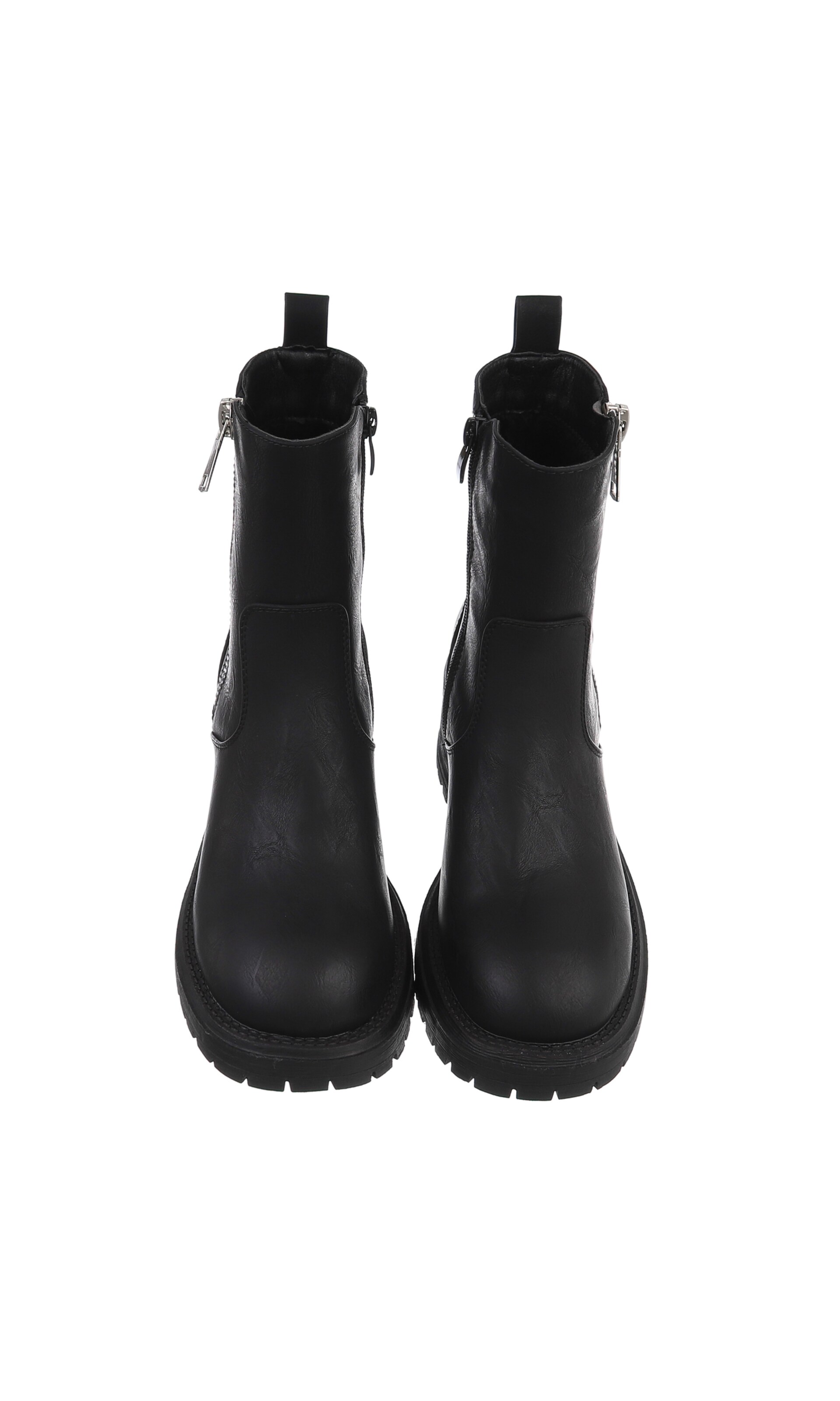 Ital-Design Stiefelette in Schwarz