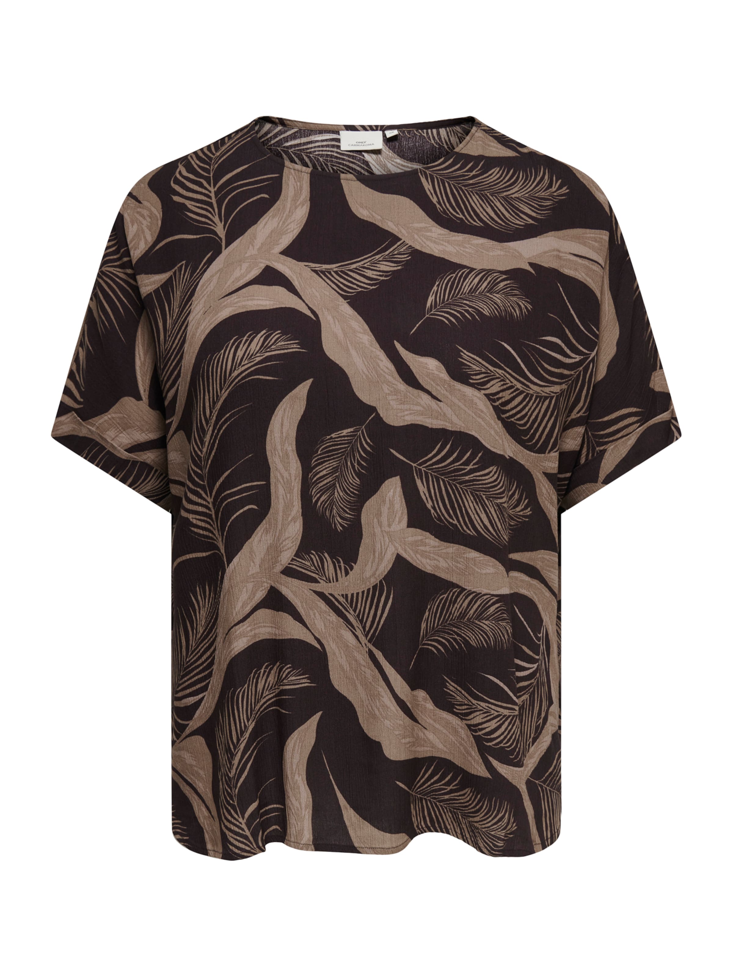 ONLY Carmakoma Blouse 'CARVilma' in Brown: front