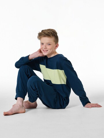 SCHIESSER Pajamas in Blue