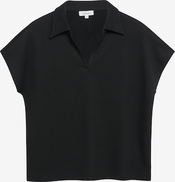 T-shirt s.Oliver en noir : devant