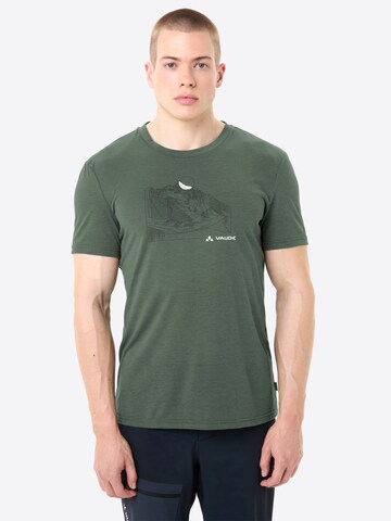 VAUDE T-Shirt 'Tekoa' in Grün: Vorderseite