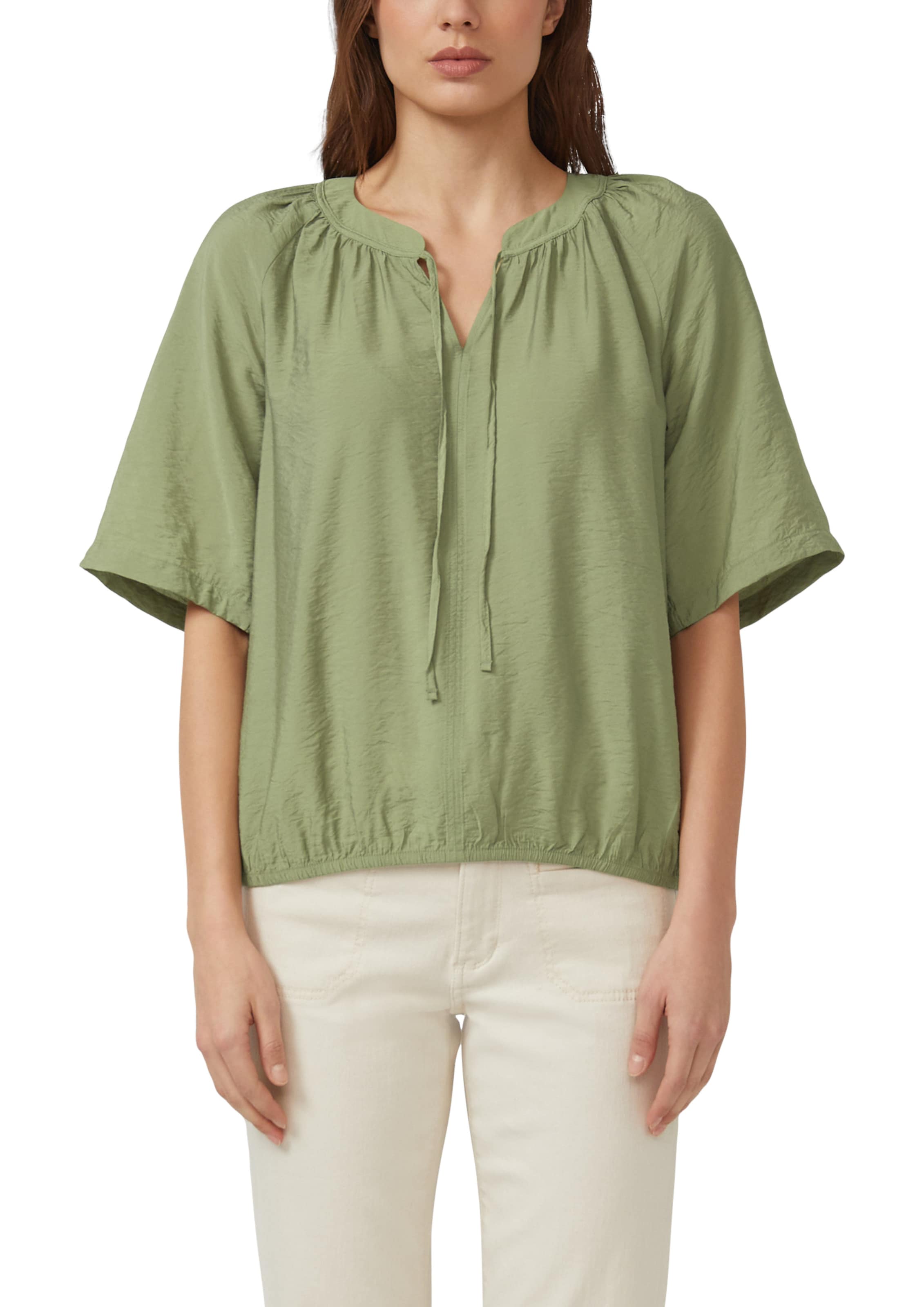 s.Oliver Blouse in Green: front