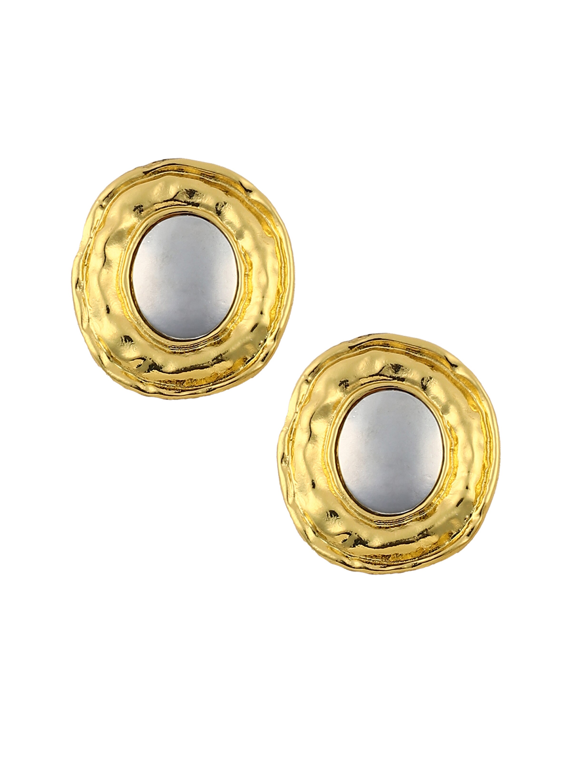 SOHI Øreringe 'Shevaun' i guld: forside