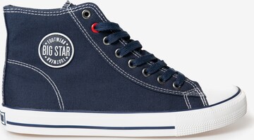 BIG STAR Sneakers hoog in Blauw