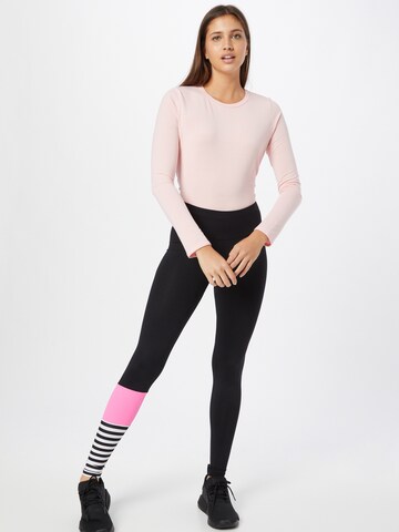 Skinny Pantalon de sport Hey Honey en noir