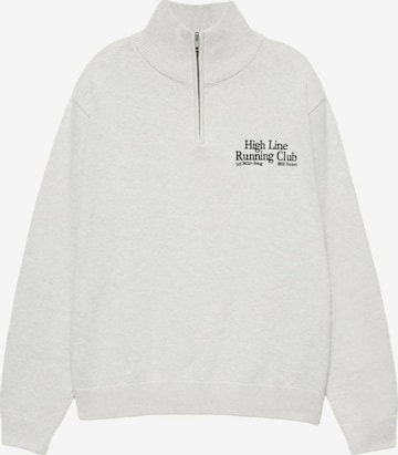 Pull&Bear Tröja i grå: framsida