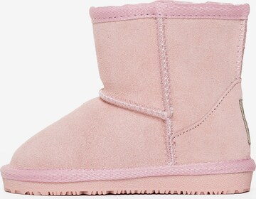 Bottes de neige 'Ethel' Gooce en rose : devant