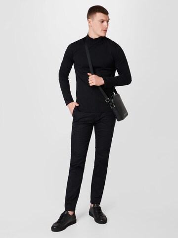 SCOTCH & SODA Slim fit Chino trousers 'Stuart' in Black