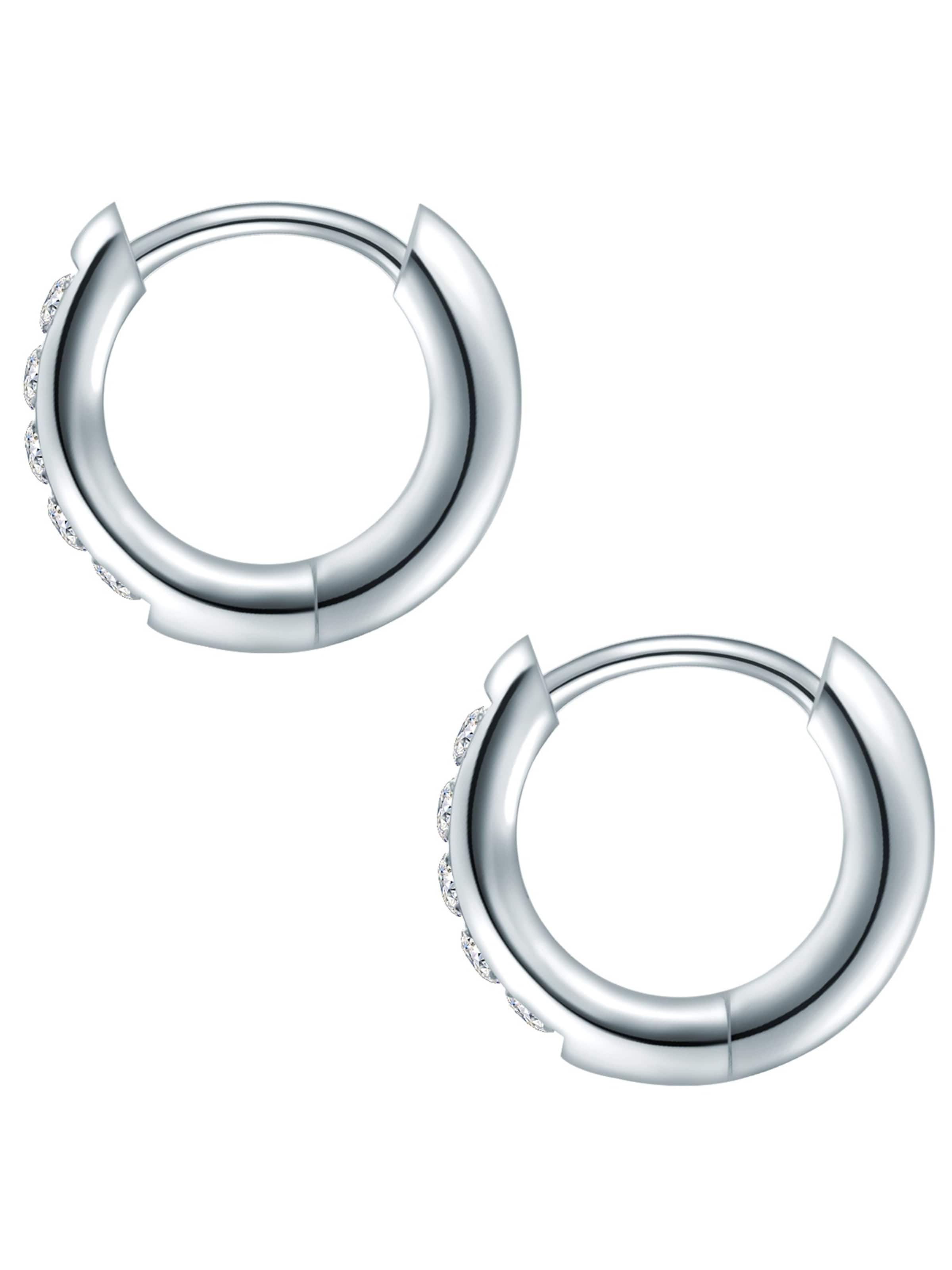 Boucles d'oreilles Eastside en argent