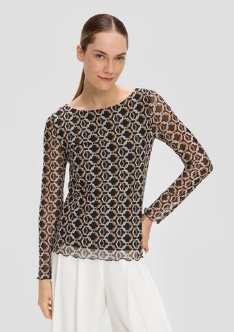 s.Oliver BLACK LABEL Shirt in Mischfarben: Vorderseite