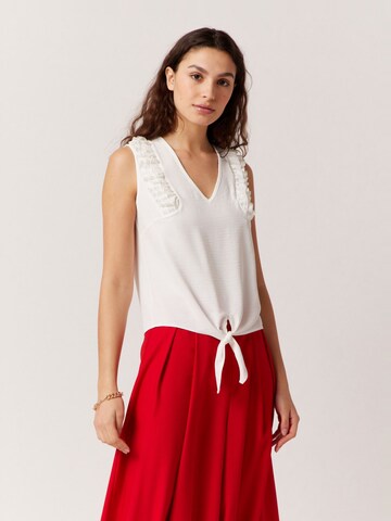 NAF NAF Blouse 'Bouba' in White: front