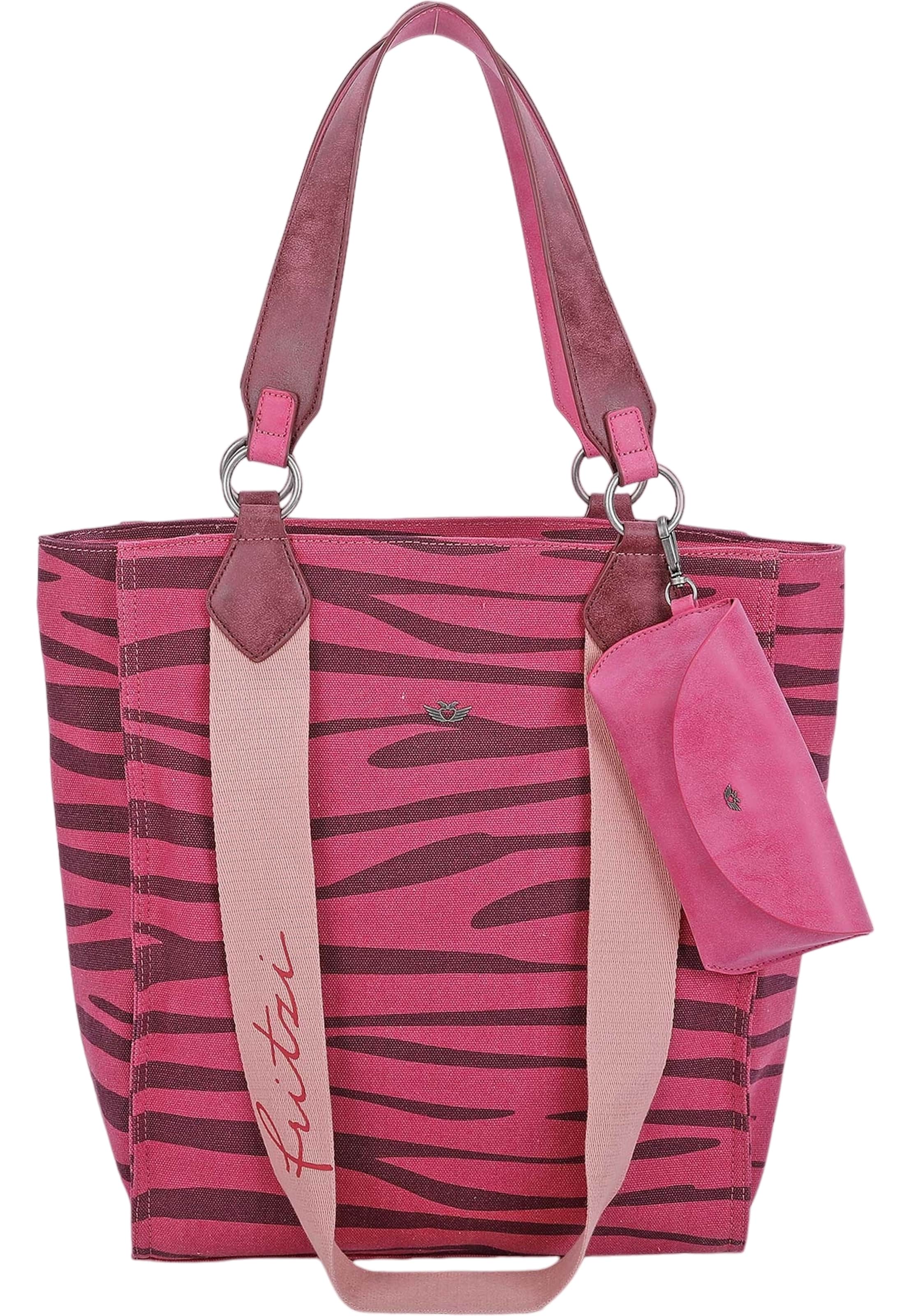 Fritzi aus Preußen Shopper 'Izzy02' in Pink: front