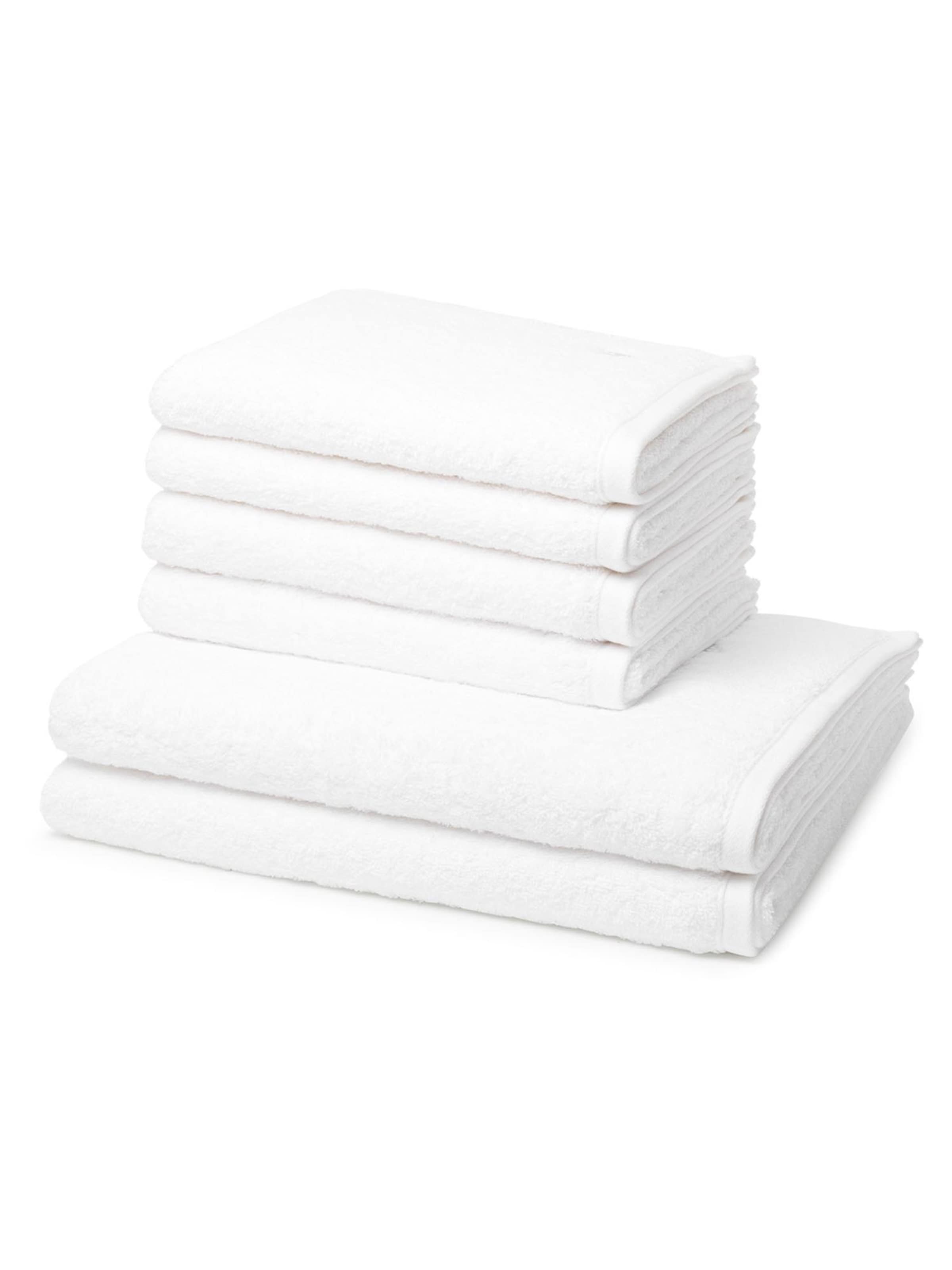 ROSS Towel 'Vita' in White: front