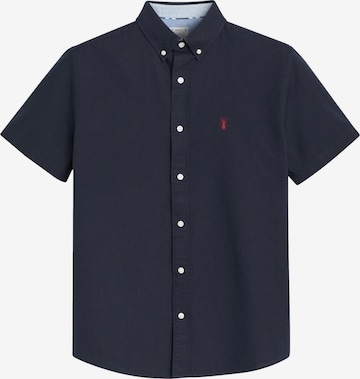 Next Regular fit Button Up Shirt in Blue: front