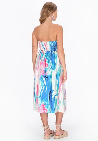 IZIA - Vestido de verão 'Festival' em azul