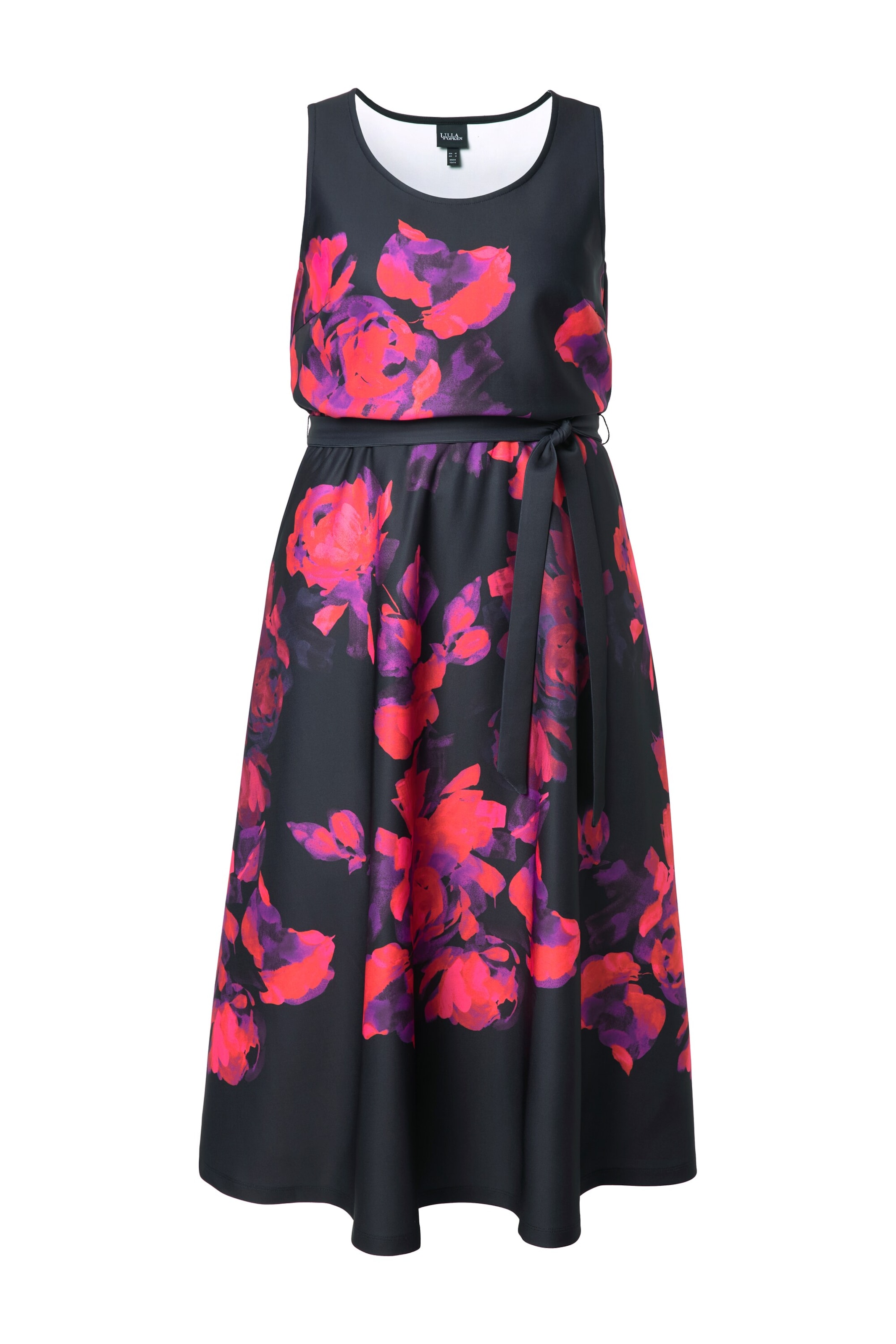 Ulla Popken Kleid in Schwarz: Vorderseite