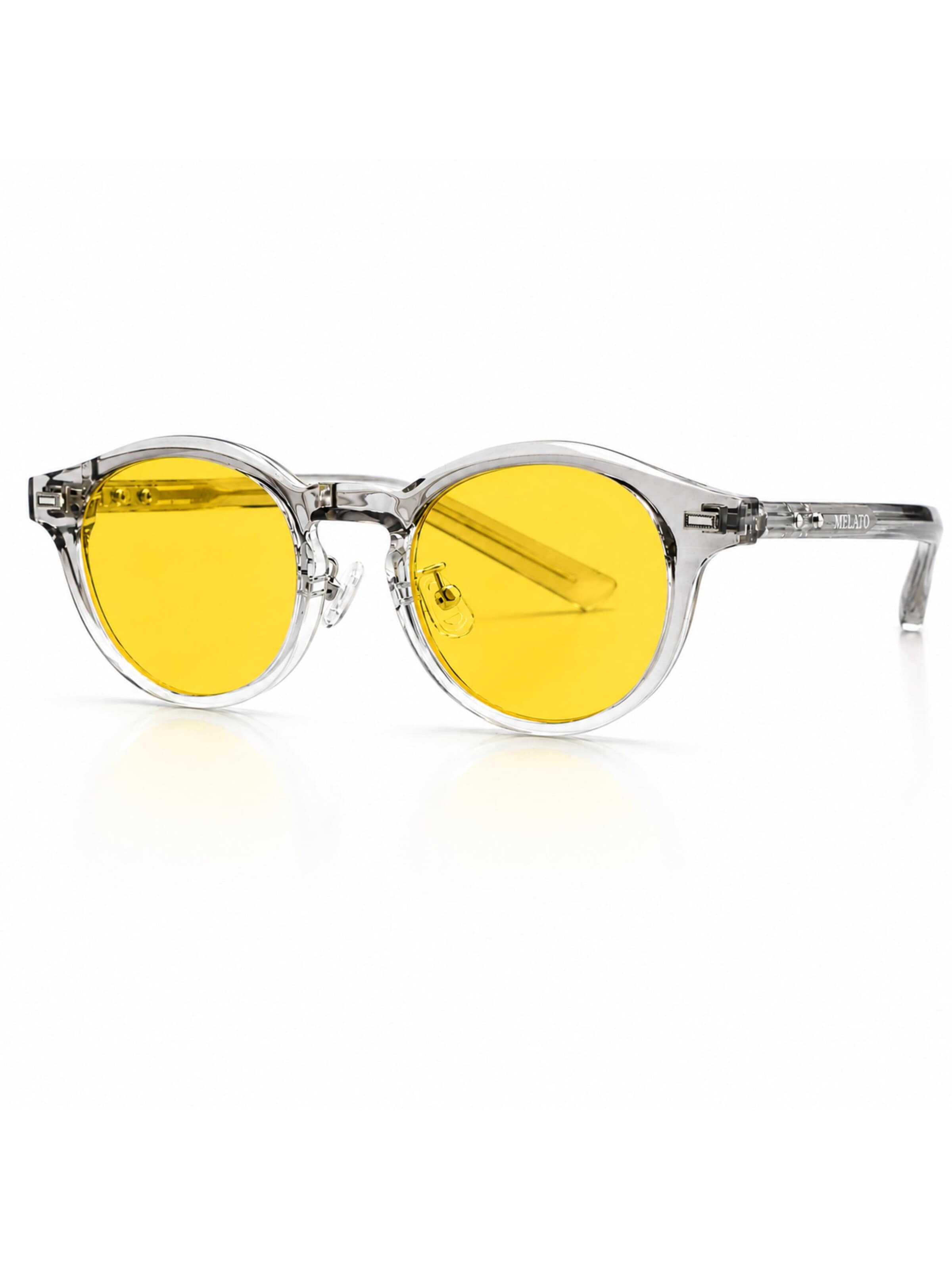Lunettes 'Nox' Melato en transparent : devant