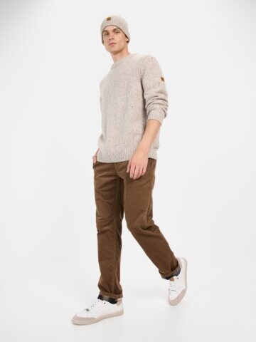 CAMEL ACTIVE Loosefit Chinohose in Braun