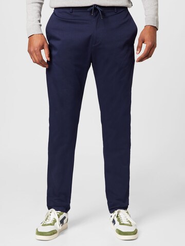 GUESS Regular Chino trousers in Blue: front