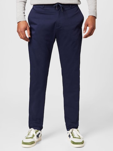 GUESS Regular Trousers in Blue: front