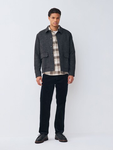 Next Слим Брюки со складками в Синий