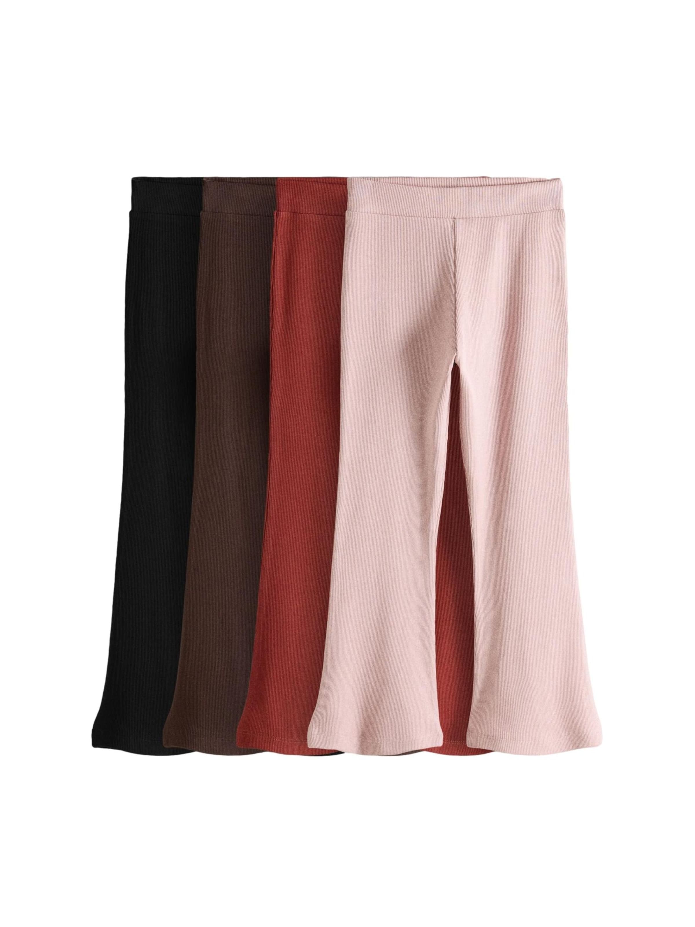 The Set Regular Leggingsit värissä ruskea: etupuoli