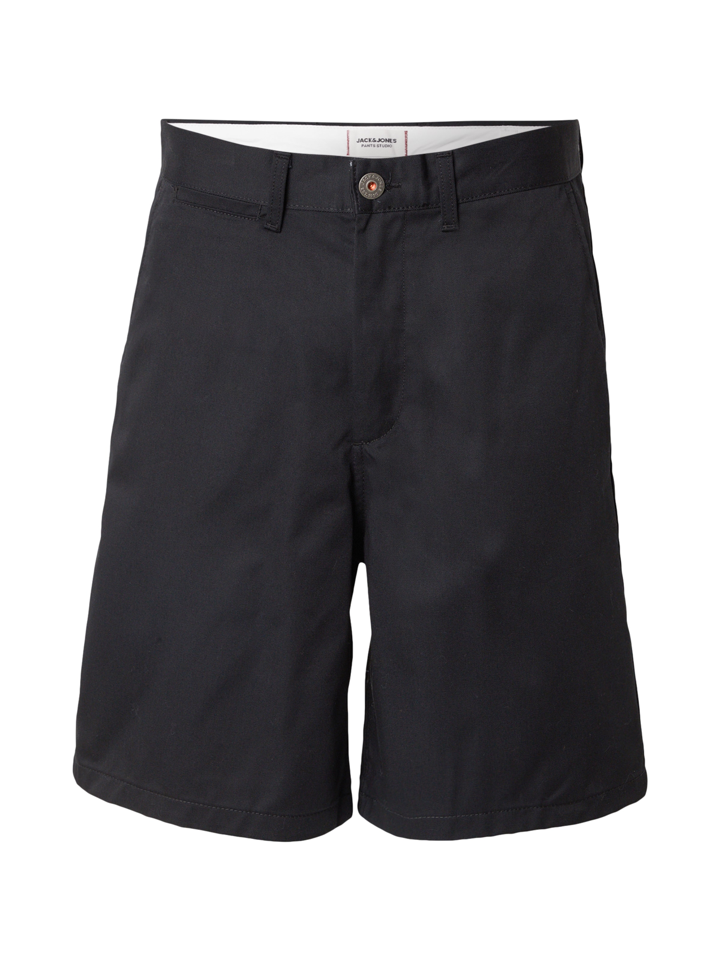 JACK & JONES Панталон Chino 'JPSTKARL' в черно: отпред