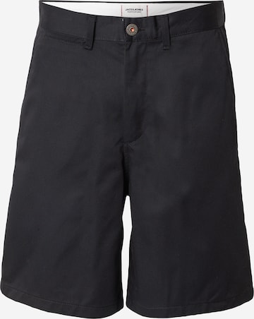 Loosefit Pantaloni chino 'JPSTKARL' di JACK & JONES in nero: frontale