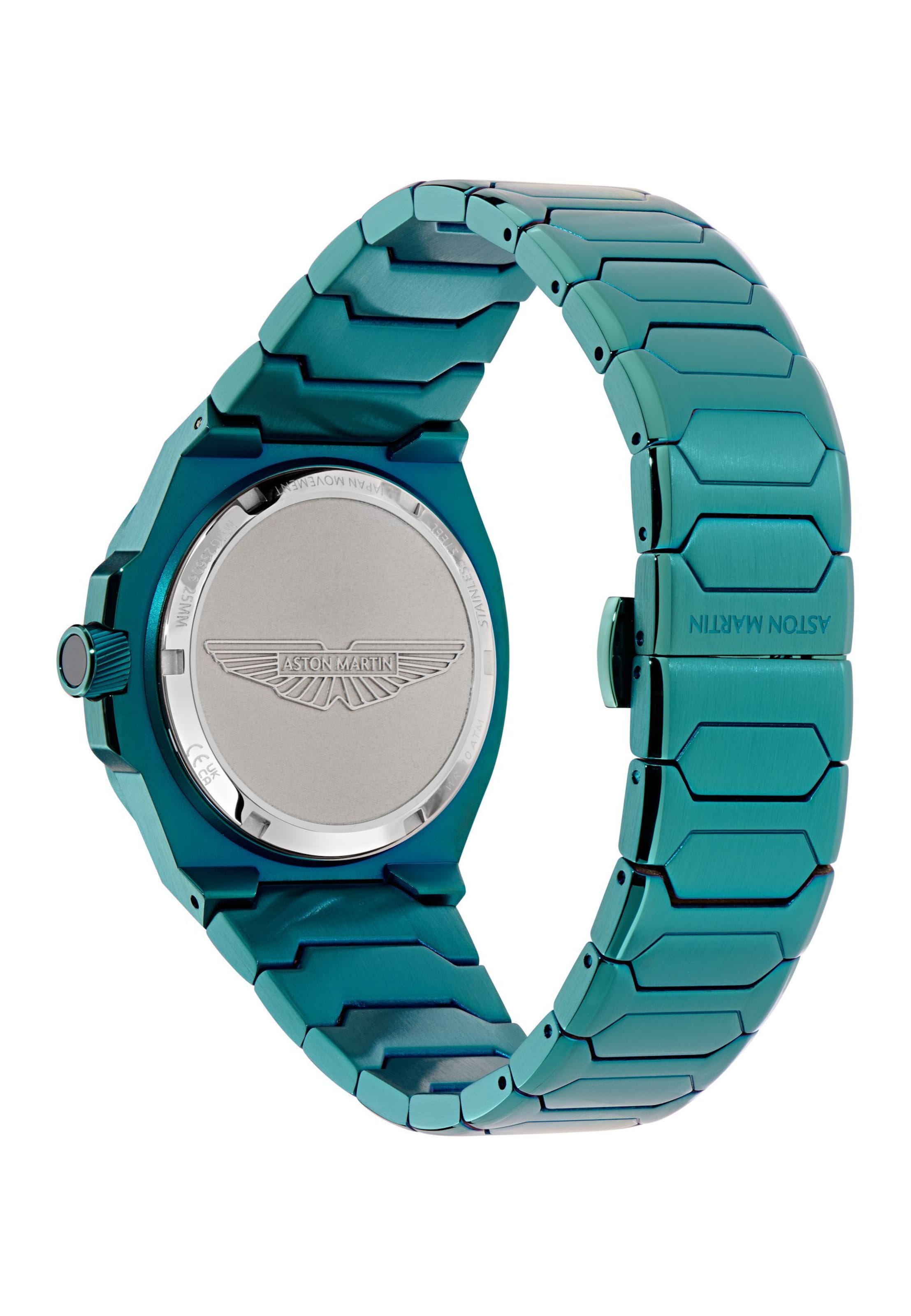 Orologio analogico di Aston Martin in blu