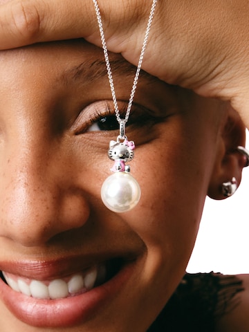 Thomas Sabo Hello Kitty Kette Perle in Pink: Vorderseite