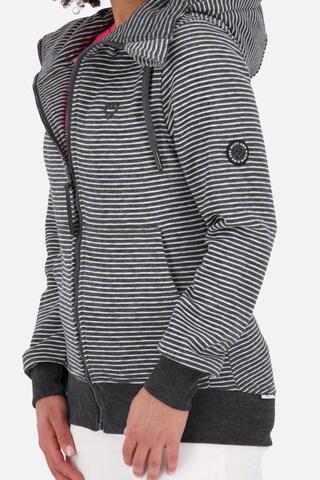 Alife and Kickin Sweatjacke 'YasminAK' in Grau