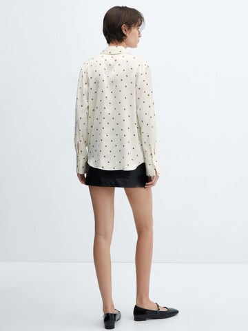 MANGO Blouse 'Ideale' in White