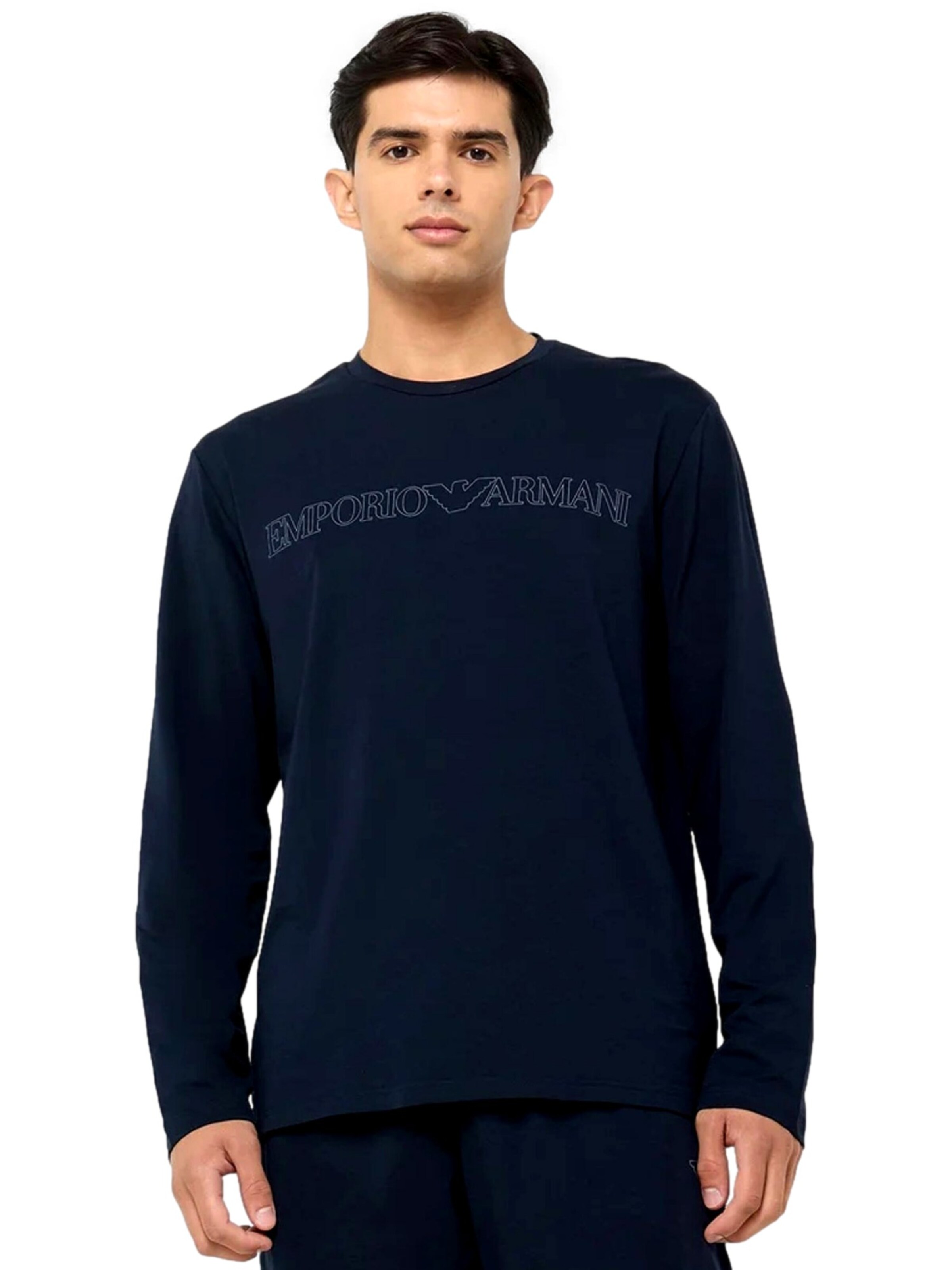 Emporio Armani Pyjama in Blau