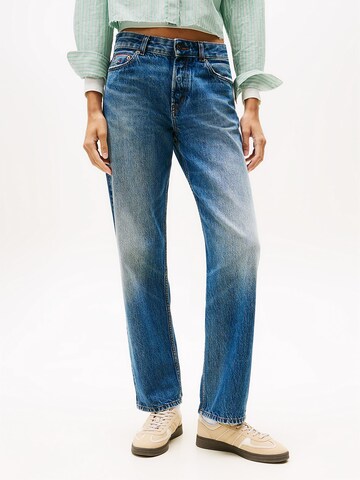 Coupe slim Jean Tommy Jeans en bleu : devant