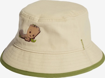 ADIDAS PERFORMANCE Athletic Hat 'Marvel's I Am Groot' in Beige: front