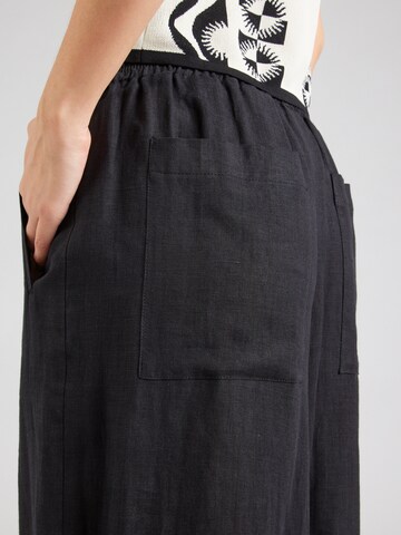 DRYKORN Wide Leg Hose 'Ceiling 10' in Schwarz
