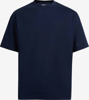 Boggi Milano T-Shirt 'Sustainable Performance' in Blau: predná strana