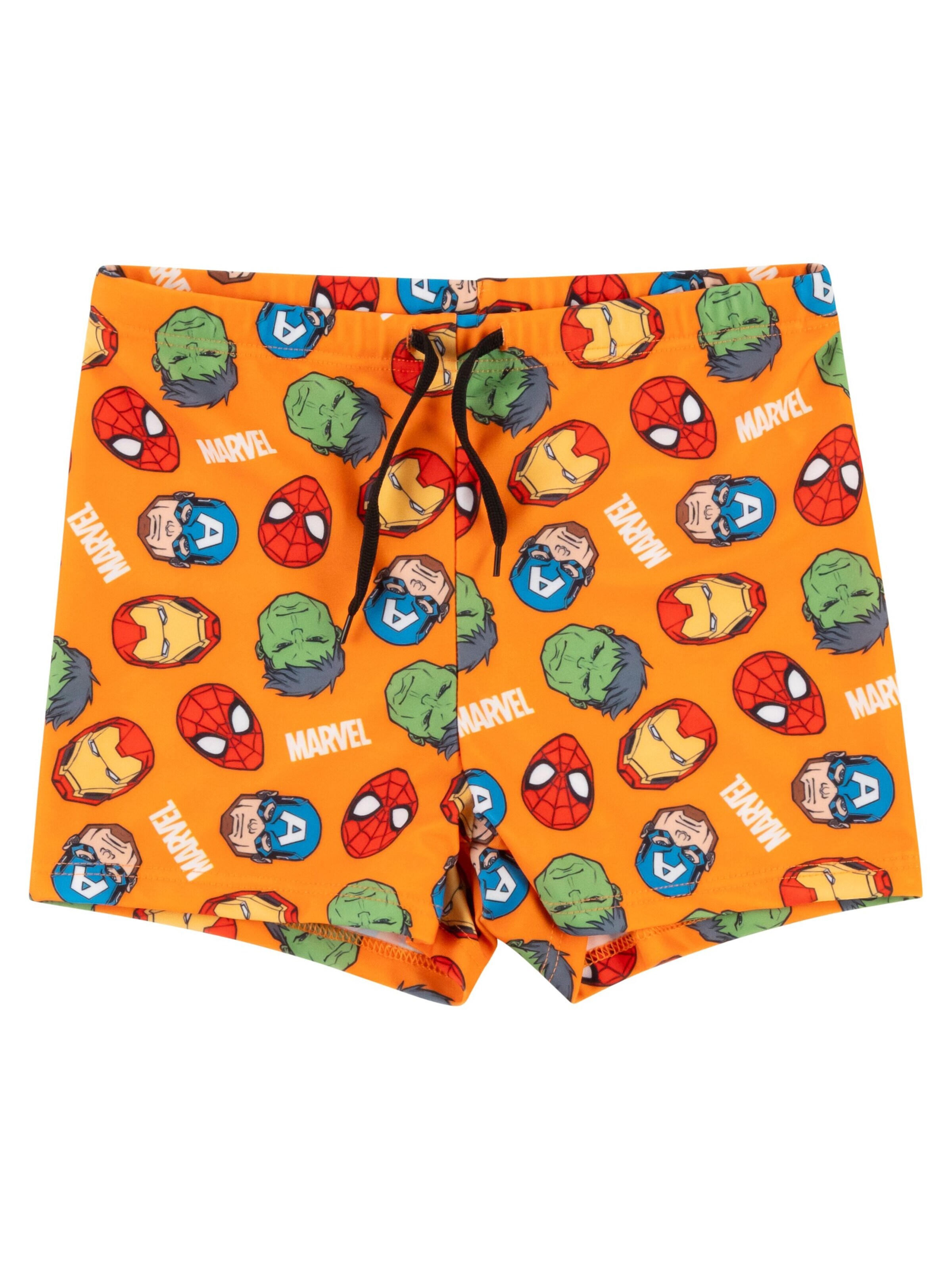 Marvel Avengers Badehose‌‌‌‌‌‌‌‌‌ in Orange: Vorderseite