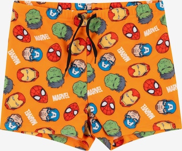 Marvel Avengers Bathing trunks in Orange: front
